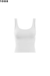 “VIVI” BASIC TANK TOP WITH INTEGRATED BRA