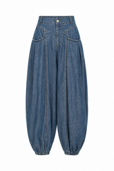 “RUBY” BALLON DENIM PANTS