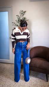 “BIANCA” DENIM HIGH RISE