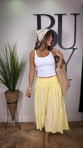 “MILAH” MIDI SKIRT