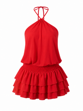 “BERRY” RUFFLE DETAIL ROMPER