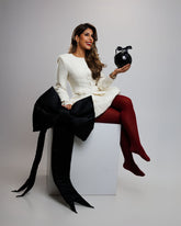 “WINTER” TWEED JACKET AND BUBBLE SKIRT SET