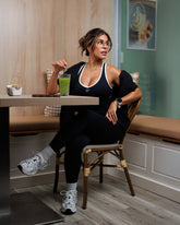 “COMMITTED” SPORTY TOP AND LEGGING SET