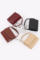 FAUX LEATHER MINI BAG
