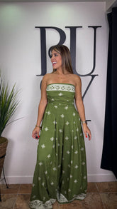 “ELSY” STRAPLESS JUMPSUIT