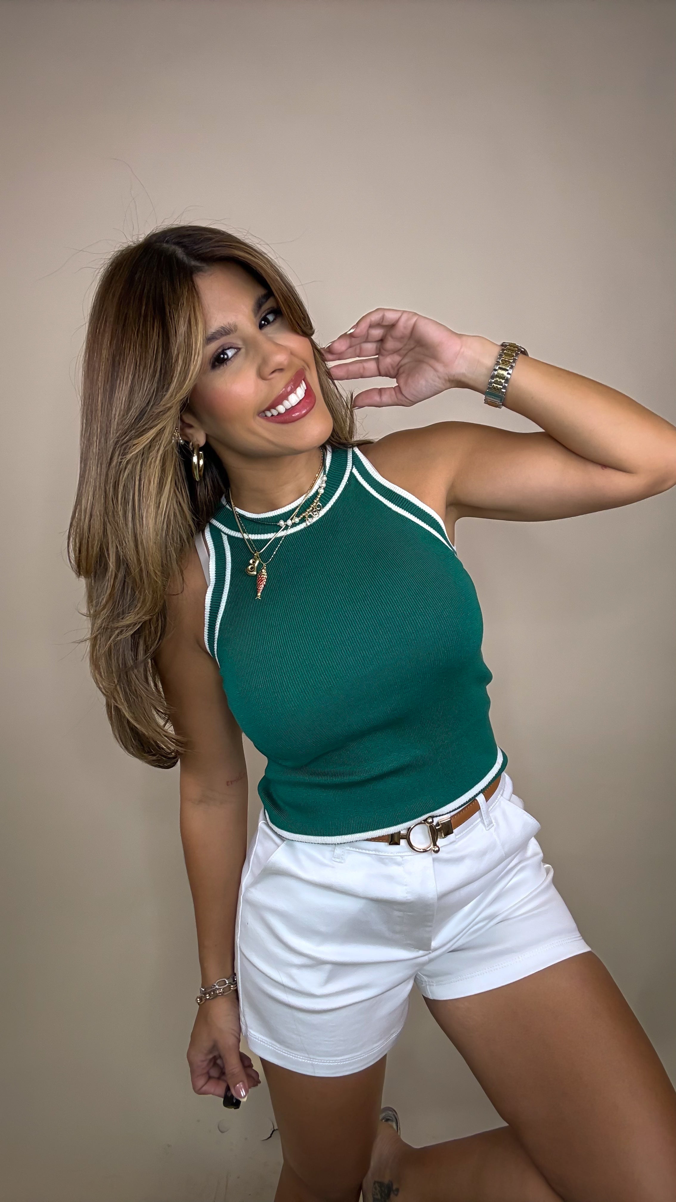 “MOLLY” HIGH WAIST SHORTS