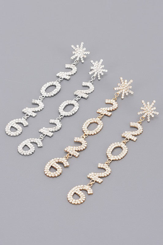 WELCOME 2026 EARRINGS