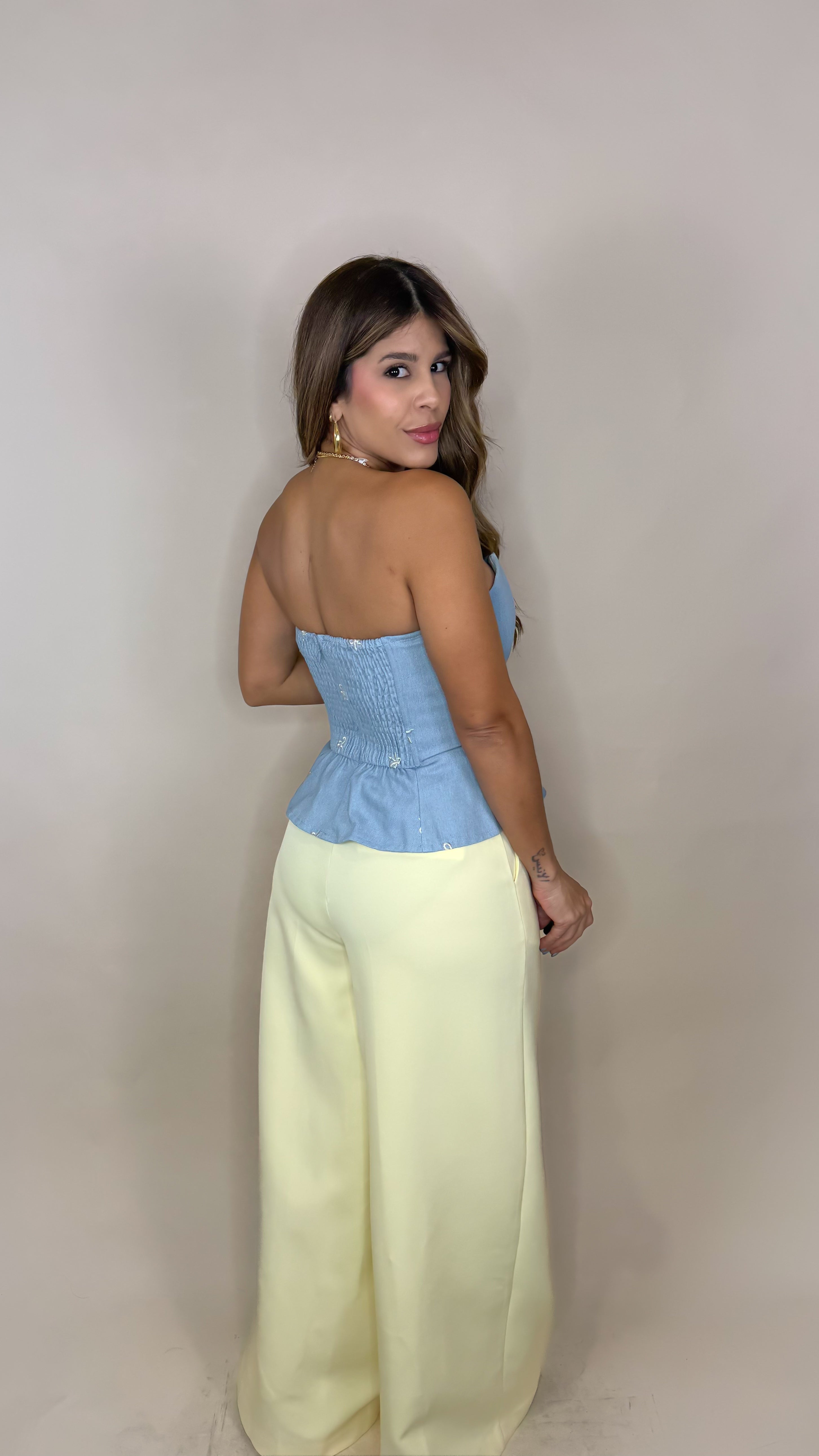 “BIANCA”  WIDE LEG TROUSER