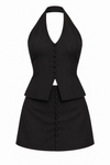 ST-006 SKORT AND HALTER TOP SET