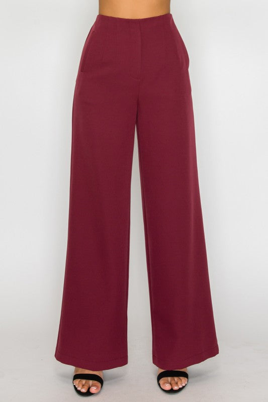 “LAURA” HIGH WAISTED TROUSERS