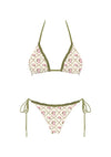 MIKONOS RUFFLE DETAIL BIKINI SET