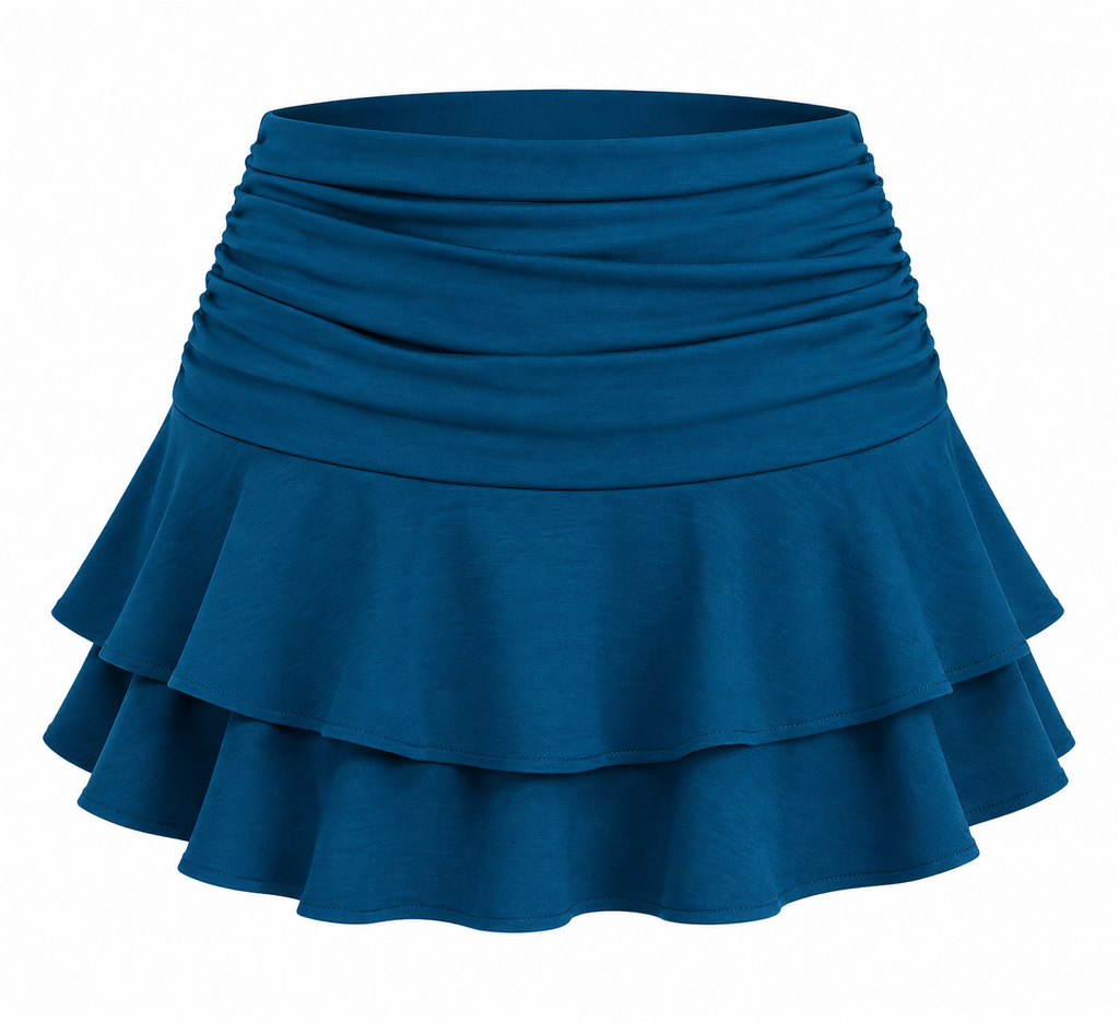 “TAMMY” RUFFLE SKORT
