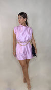 “ANA” HIGH COWL NECK ROMPER