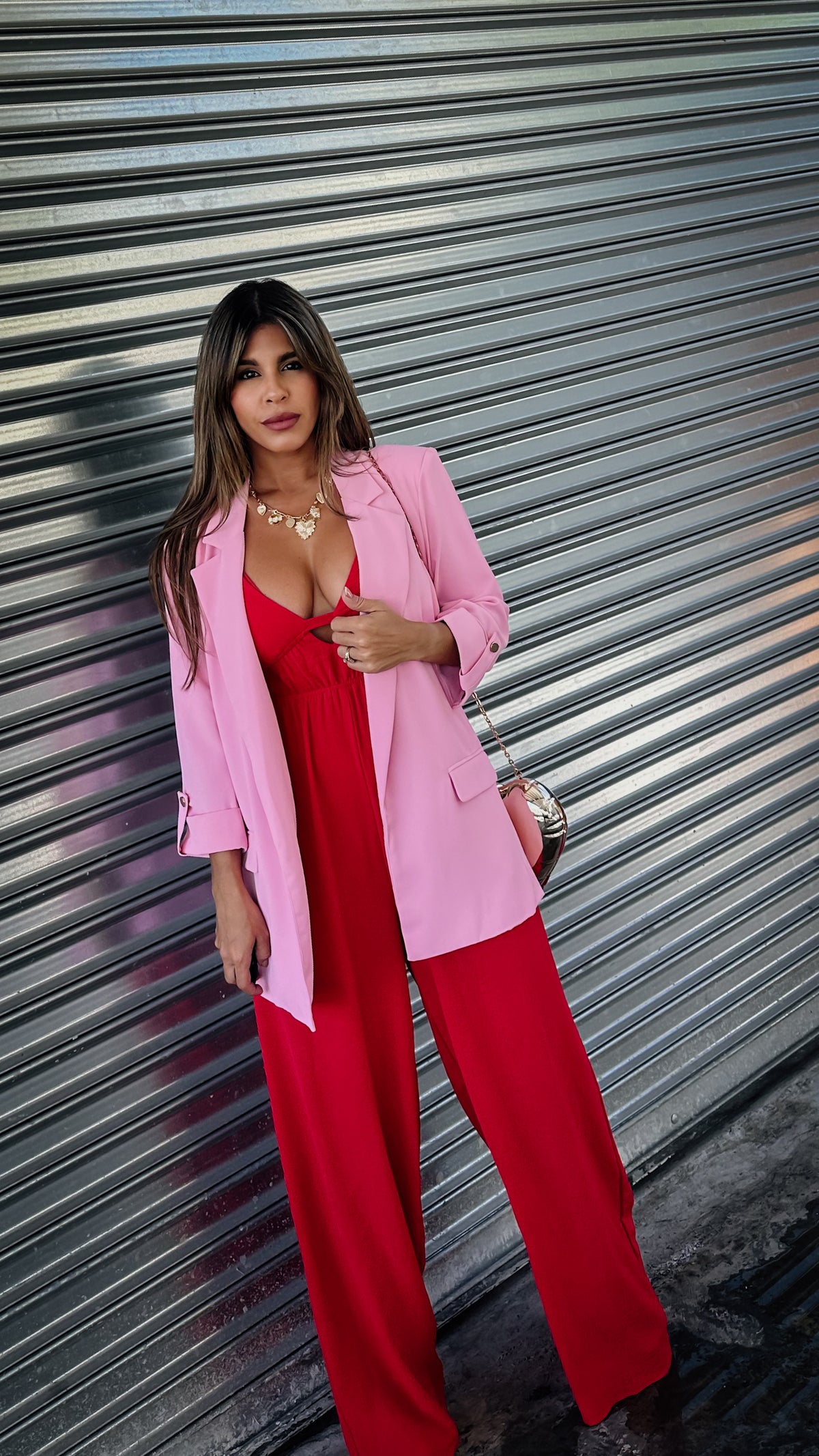 “ESME” PINK BLAZER