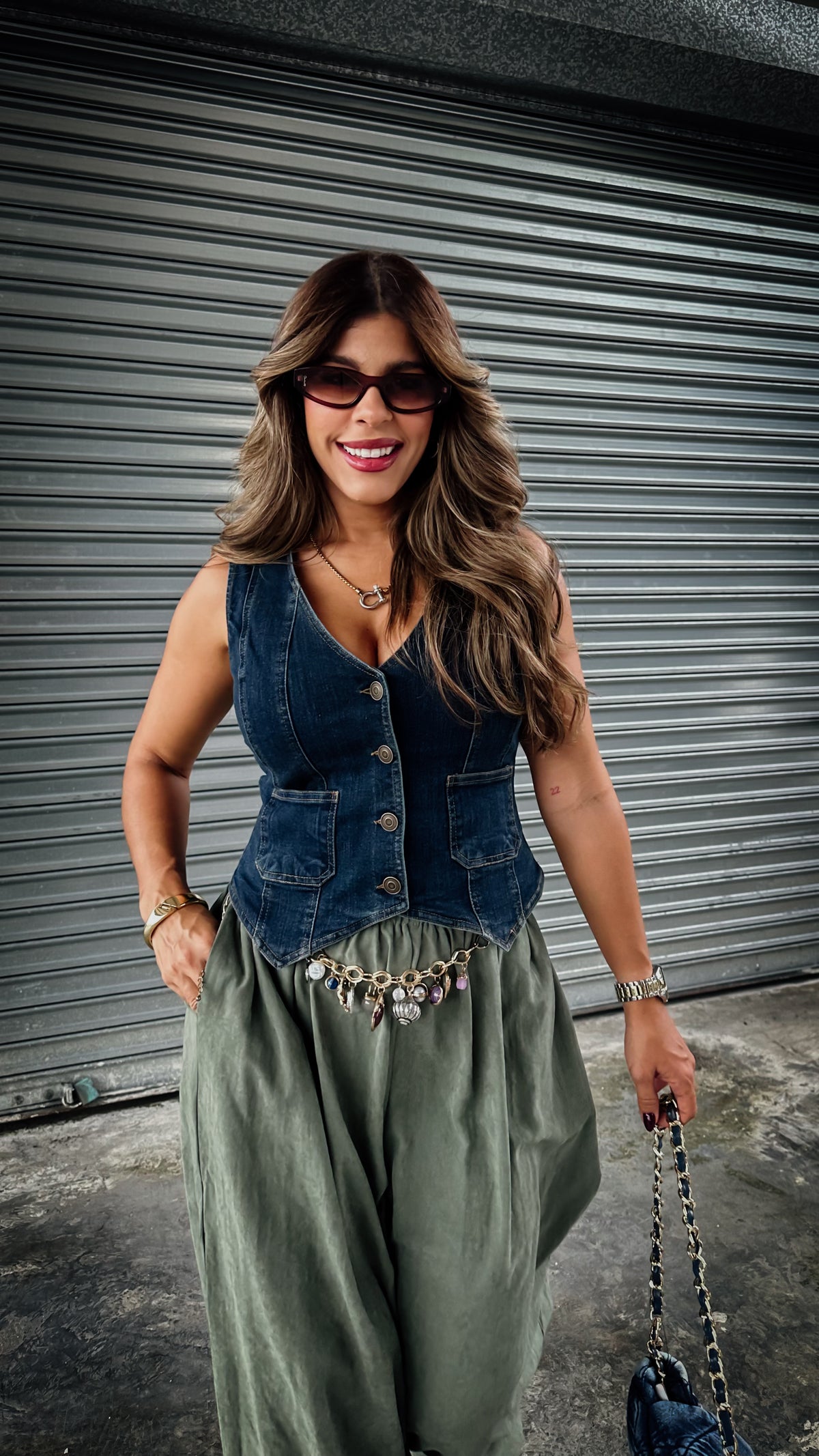 “ERICA” DENIM VEST