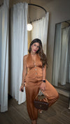 “AUGUST” HALTER TOP AND BALLOON PANT SET