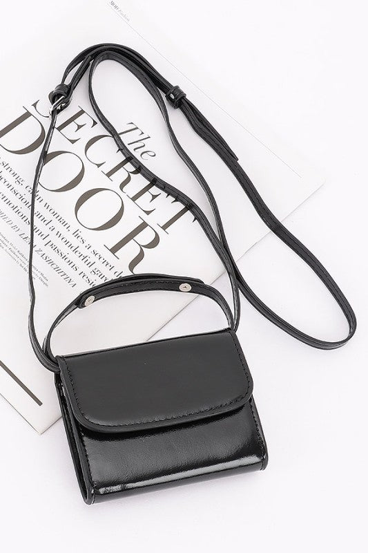 FAUX LEATHER MINI BAG