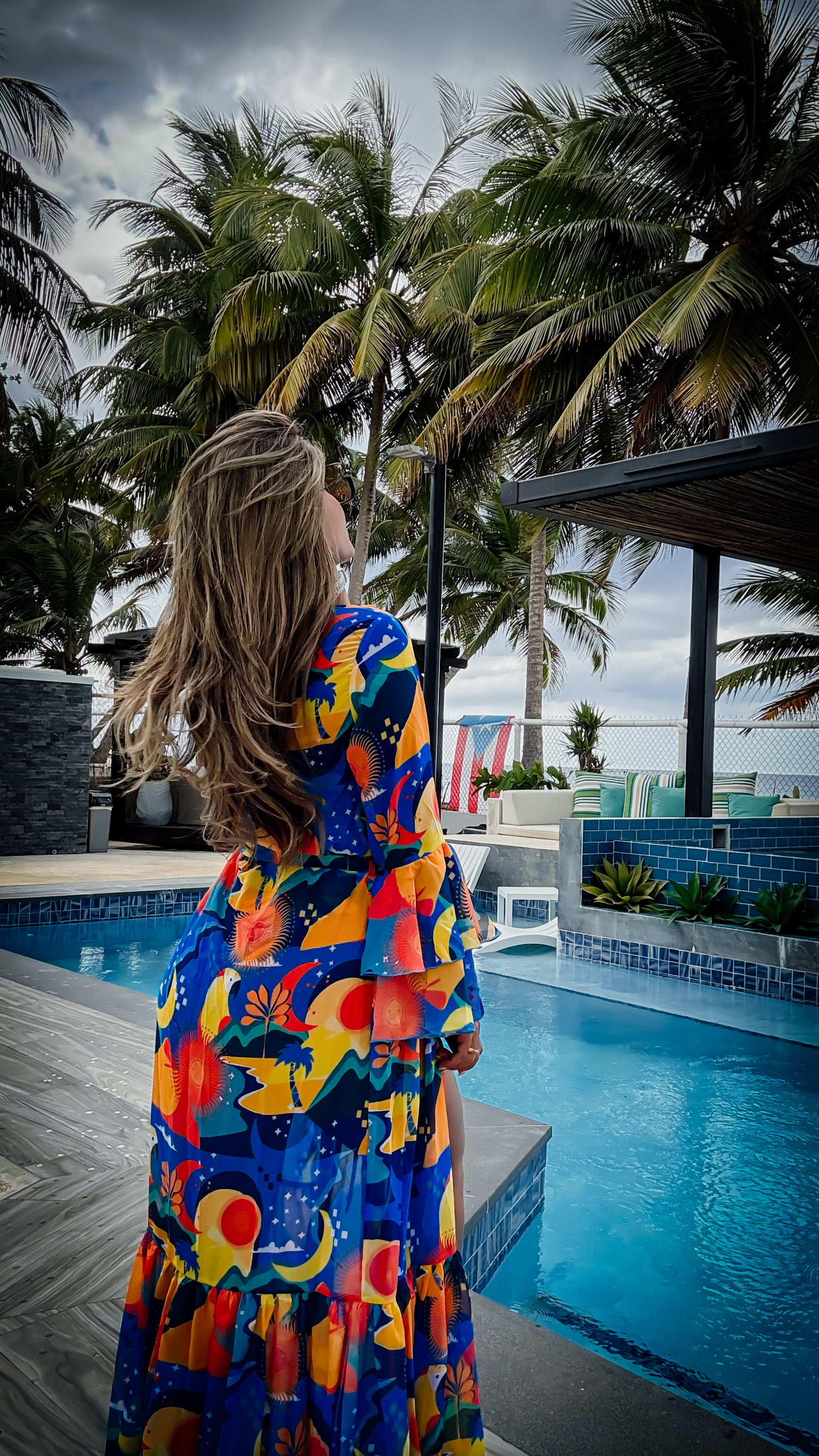 “PARADISE” ONESIZE RESORT WEAR COVER UP