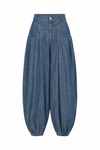 “RUBY” BALLON DENIM PANTS
