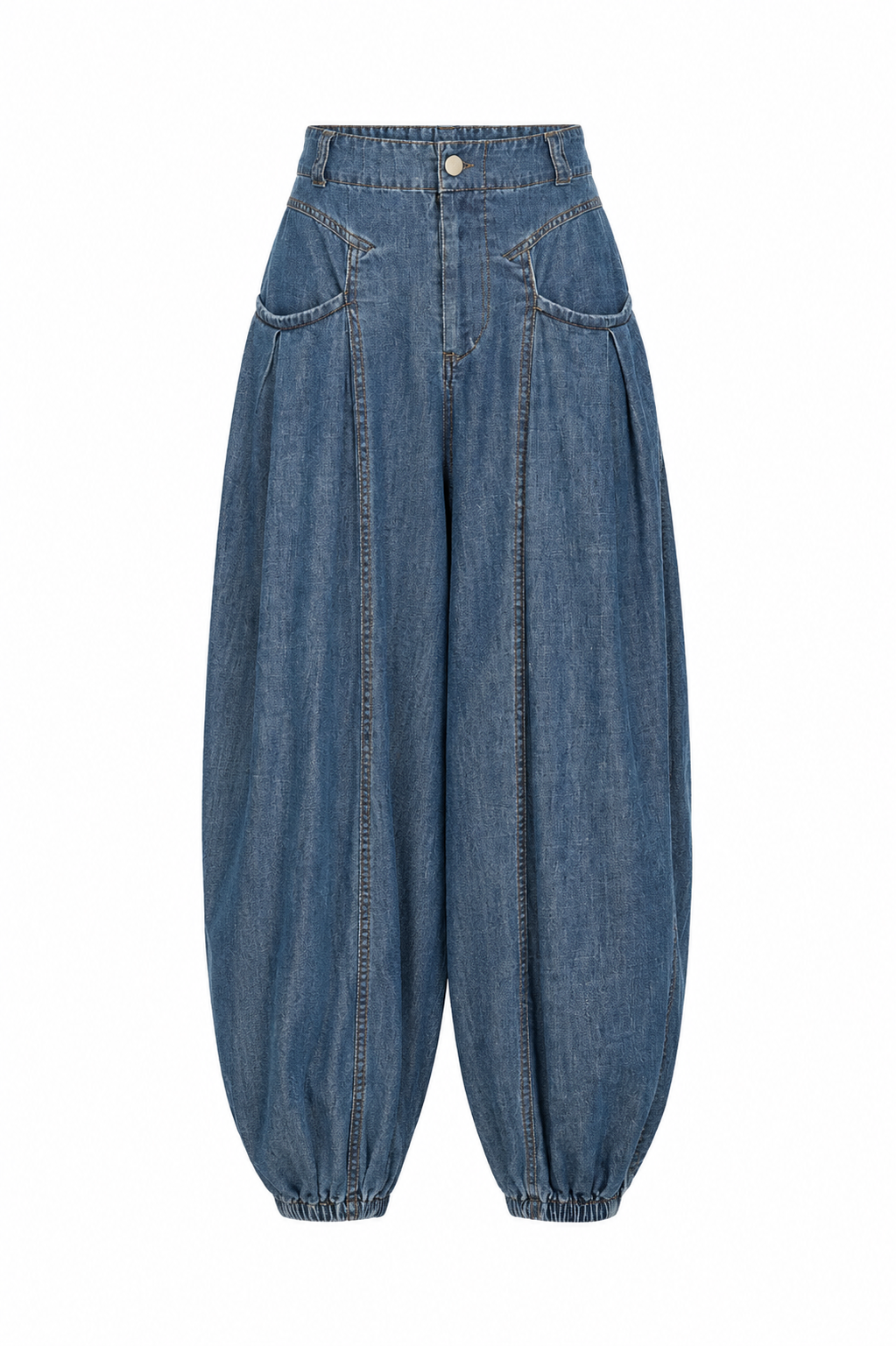 “RUBY” BALLON DENIM PANTS