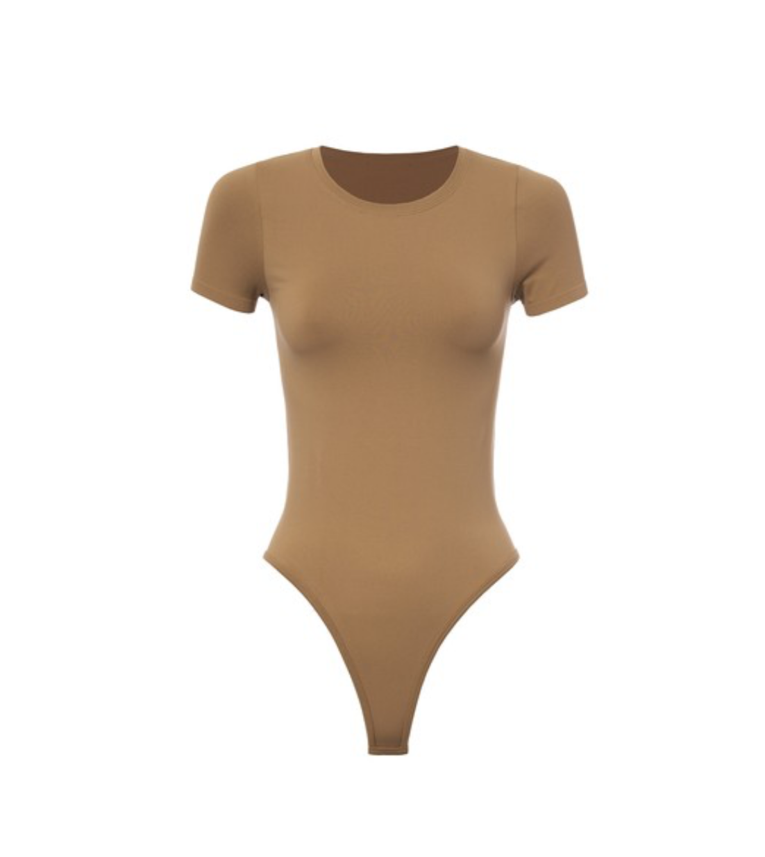 “FALL ESSENTIALS” CREW NECK SHORT SLEEVE BODYSUIT