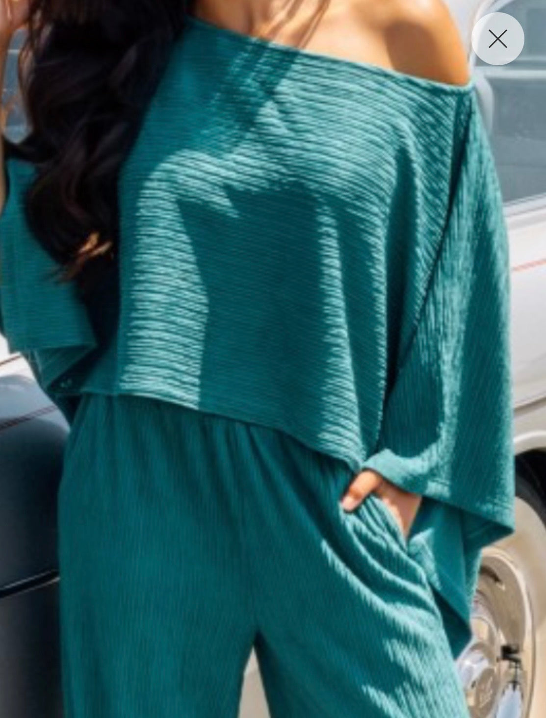 Pre-Orden “LINA” KIMONO TOP AND WIDE LEG PANT SET