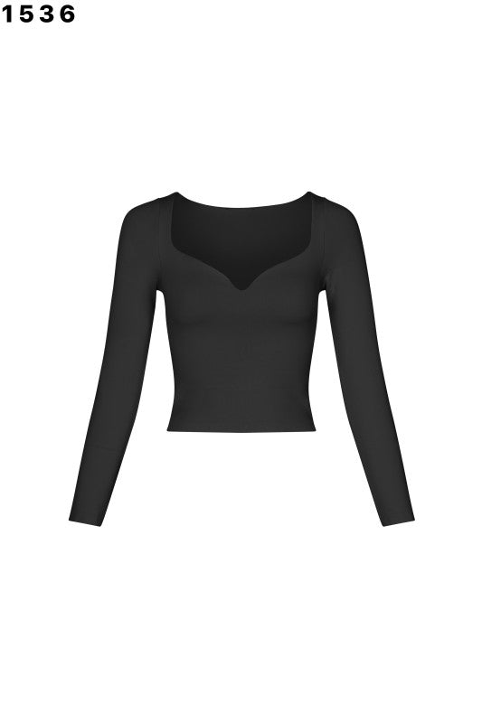 “HARVEST” BASIC LONG SLEEVE TOP