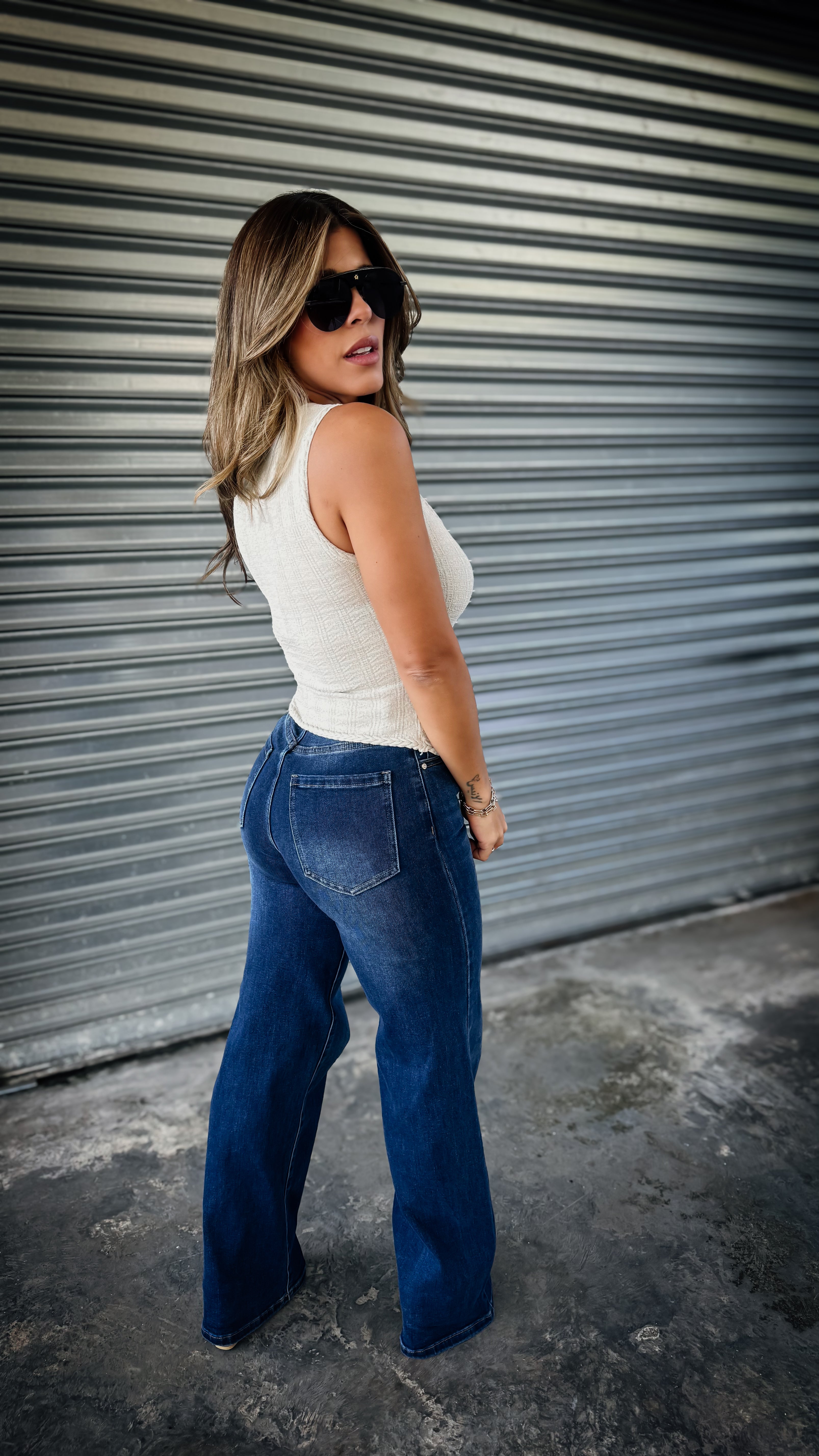 “ERIN” KNITTED BUTTON DETAIL TOP