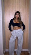“DINA” SCUBA WIDE LEG JOGGER PANTS
