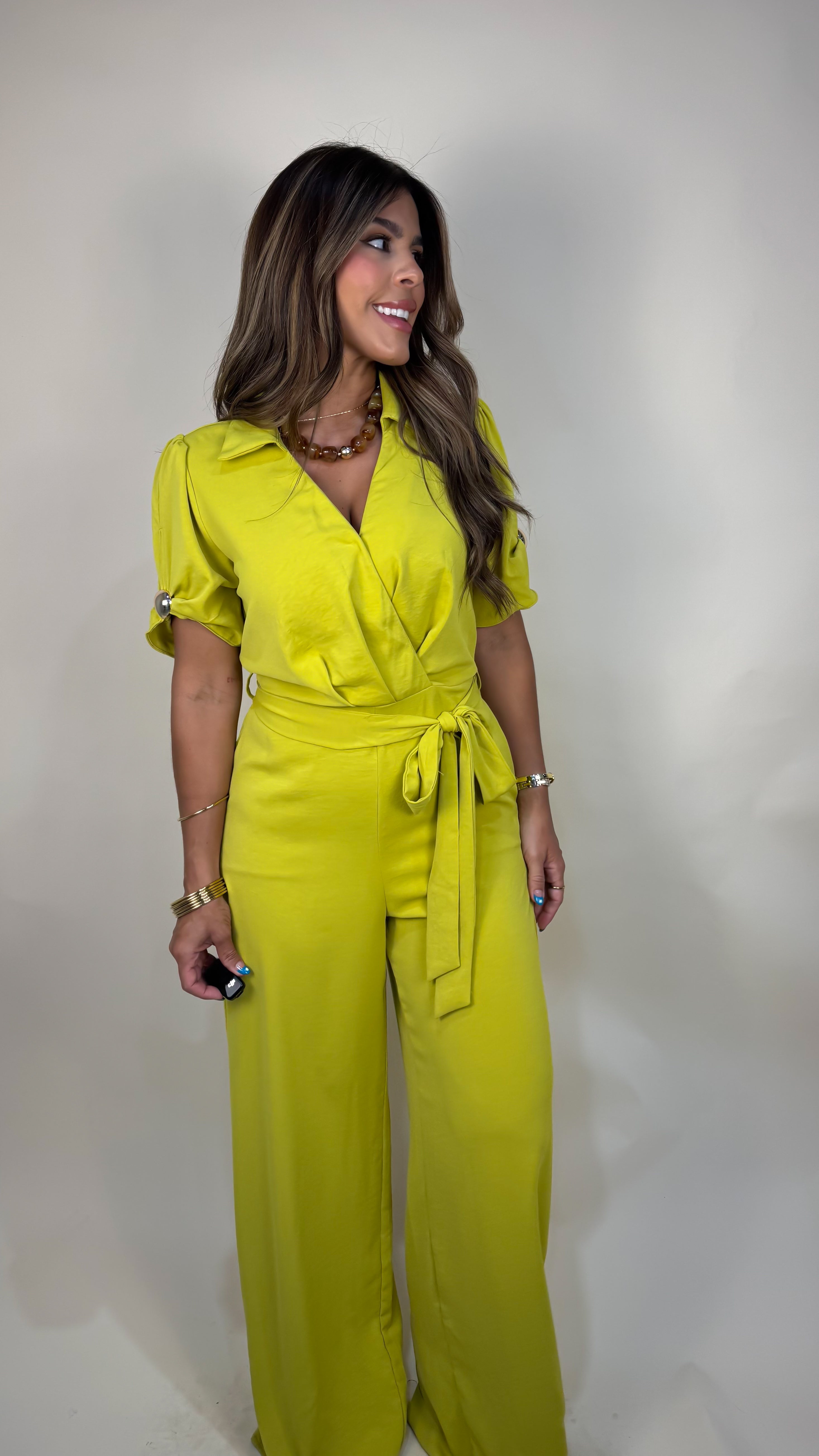 “GIO” COLLARED JUMPSUIT