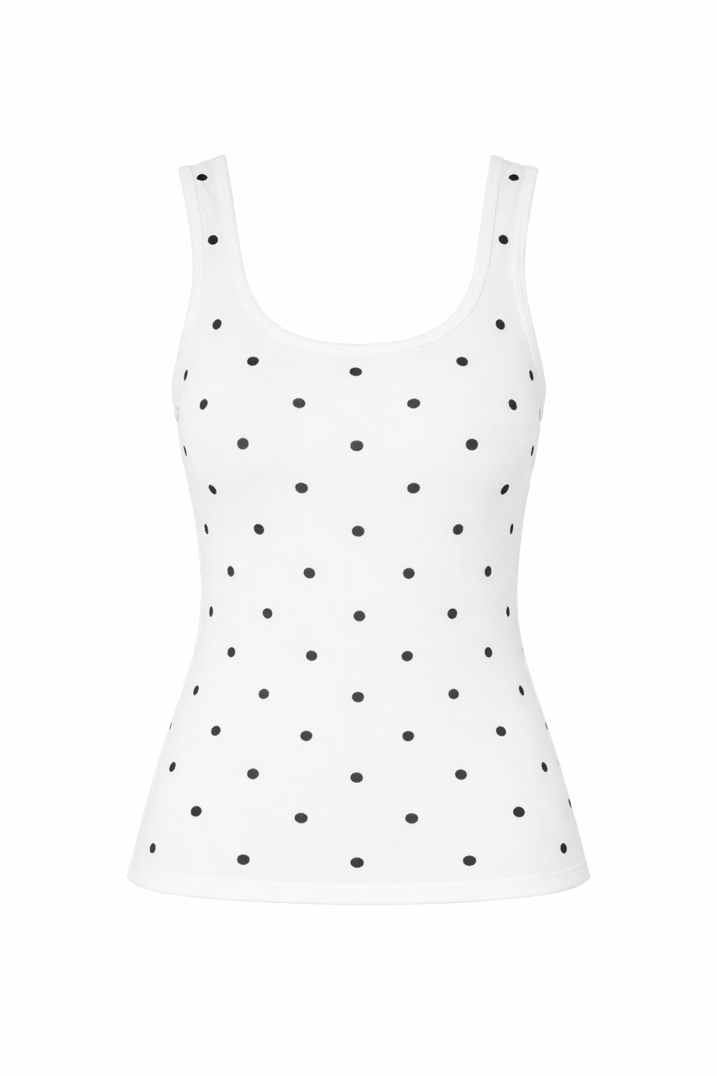 “NOT BASIC” BASIC POLKADOT CAMI TOP