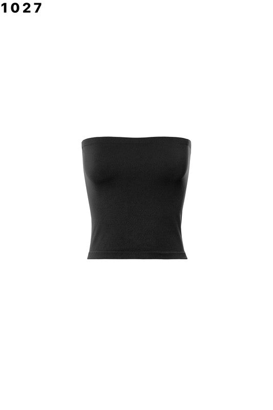 “RITA” STRAPLESS BASIC TOP