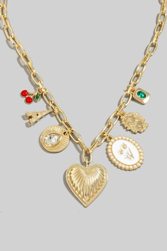 TRENDY CHARM NECKLACE