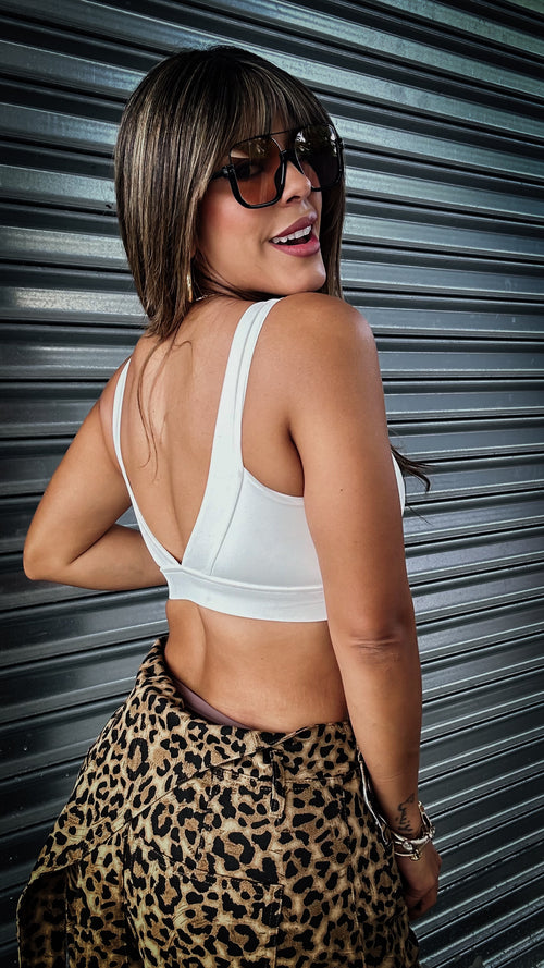 BASIC SPANDEX  CROP TOP