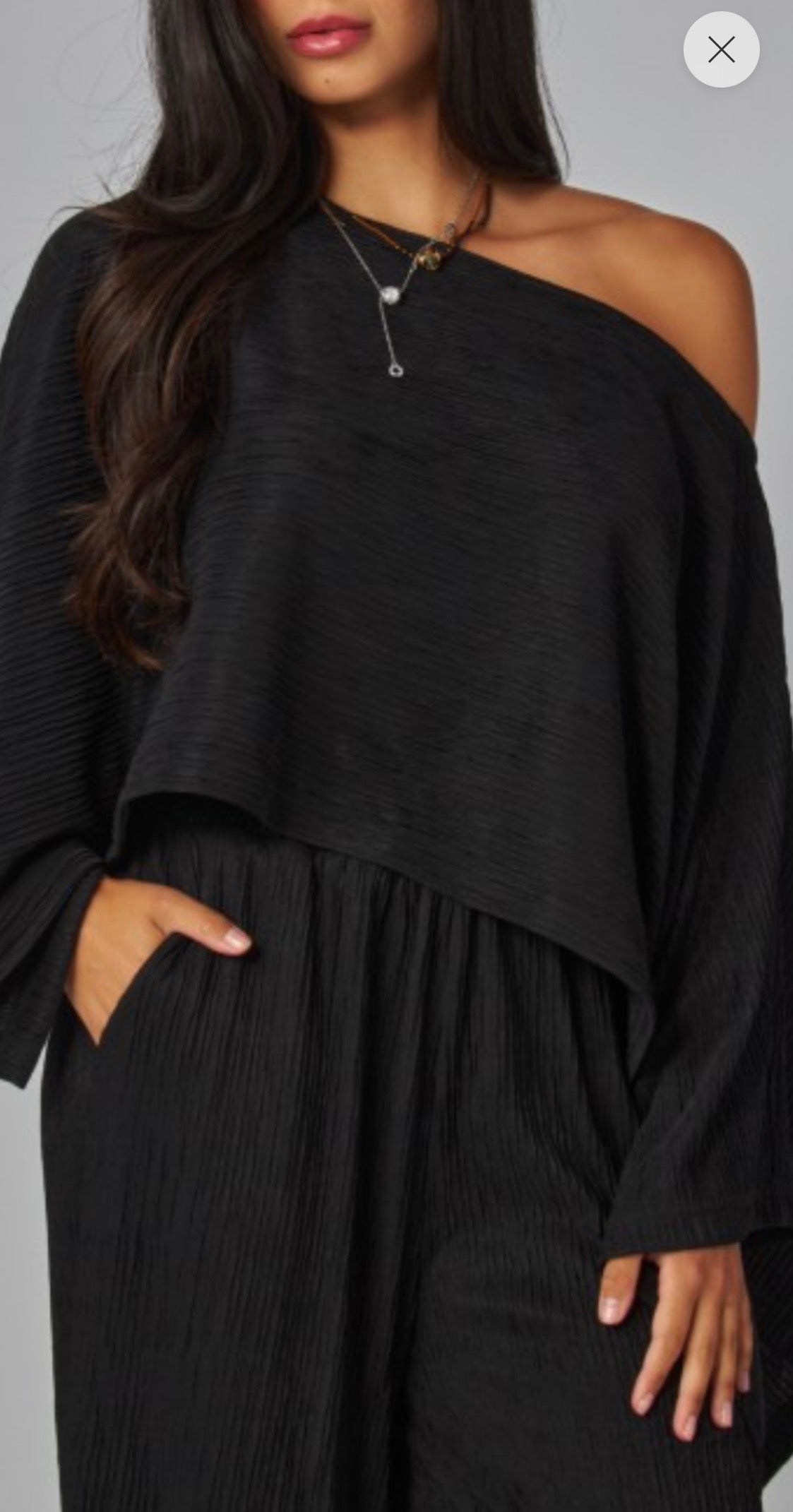 Pre-Orden “LINA” KIMONO TOP AND WIDE LEG PANT SET