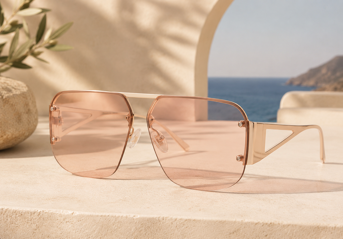 TRENDY AVIATOR SUNGLASSES