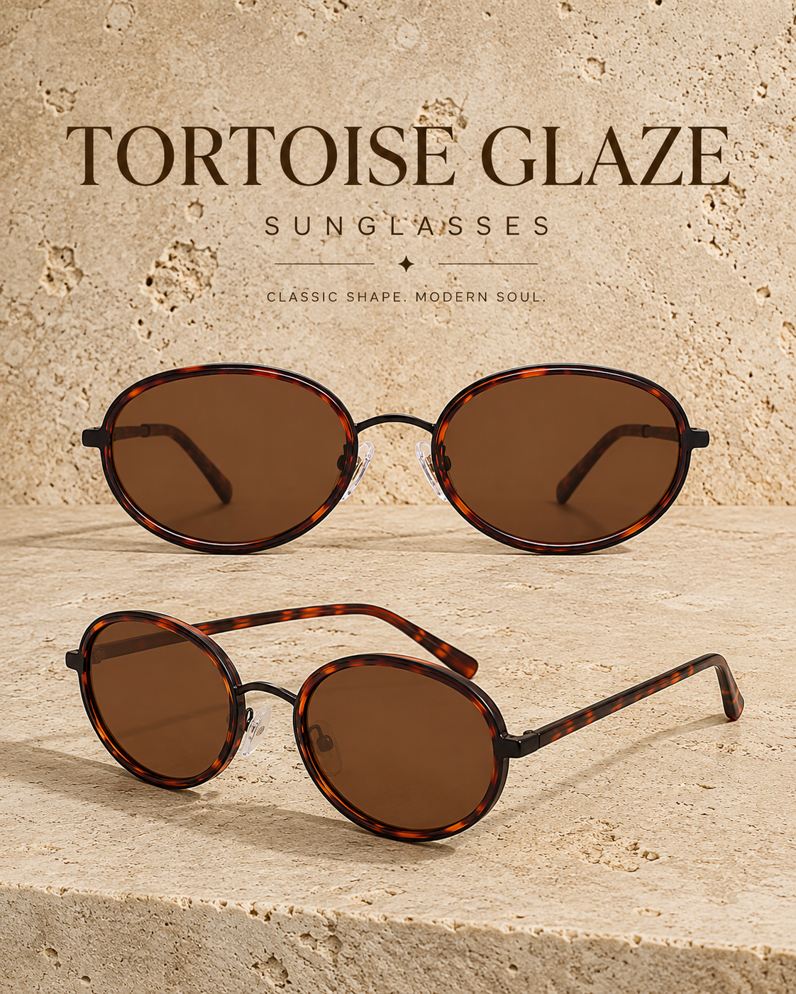 TORTOISE GLAZE SUNNIES