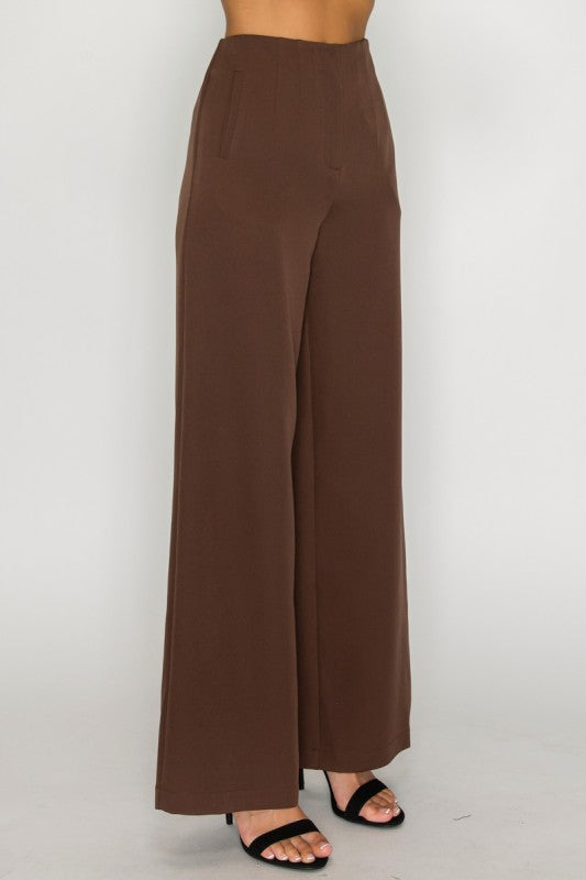 “LAURA” HIGH WAISTED TROUSERS