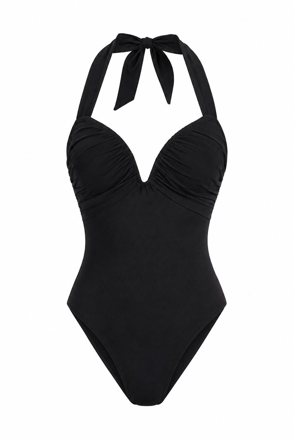 “PILAR” SWEETHEART NECK HALTER BODYSUIT