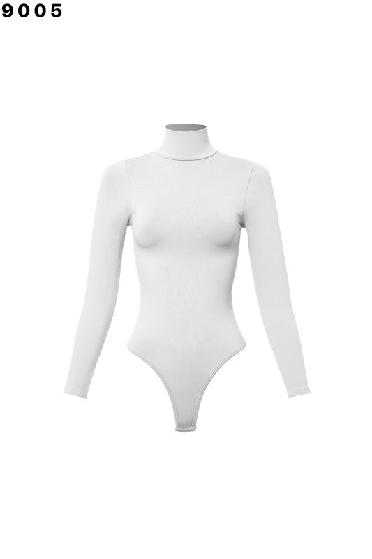 “LUI” TURTLENECK BASIC ONESIZE BODYSUIT