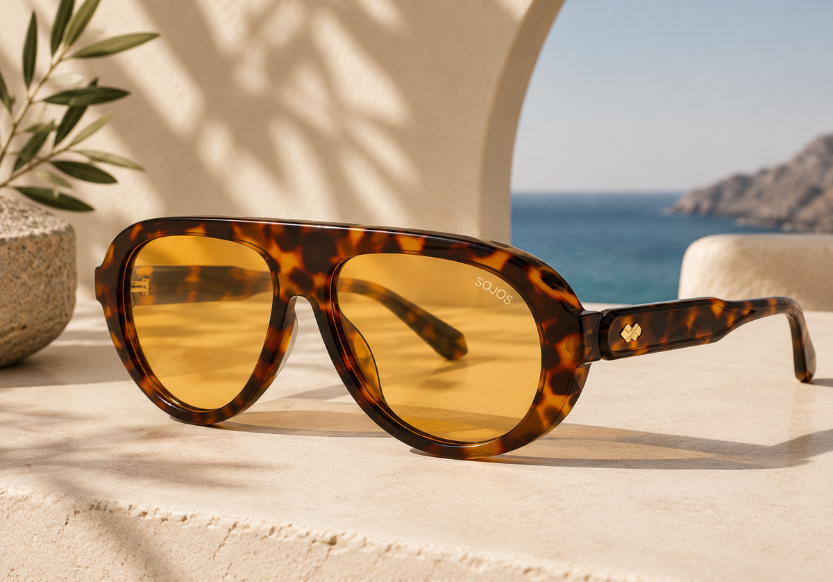 TRENDY OVERSIZE AVIATOR RETRO SUNGLASSES
