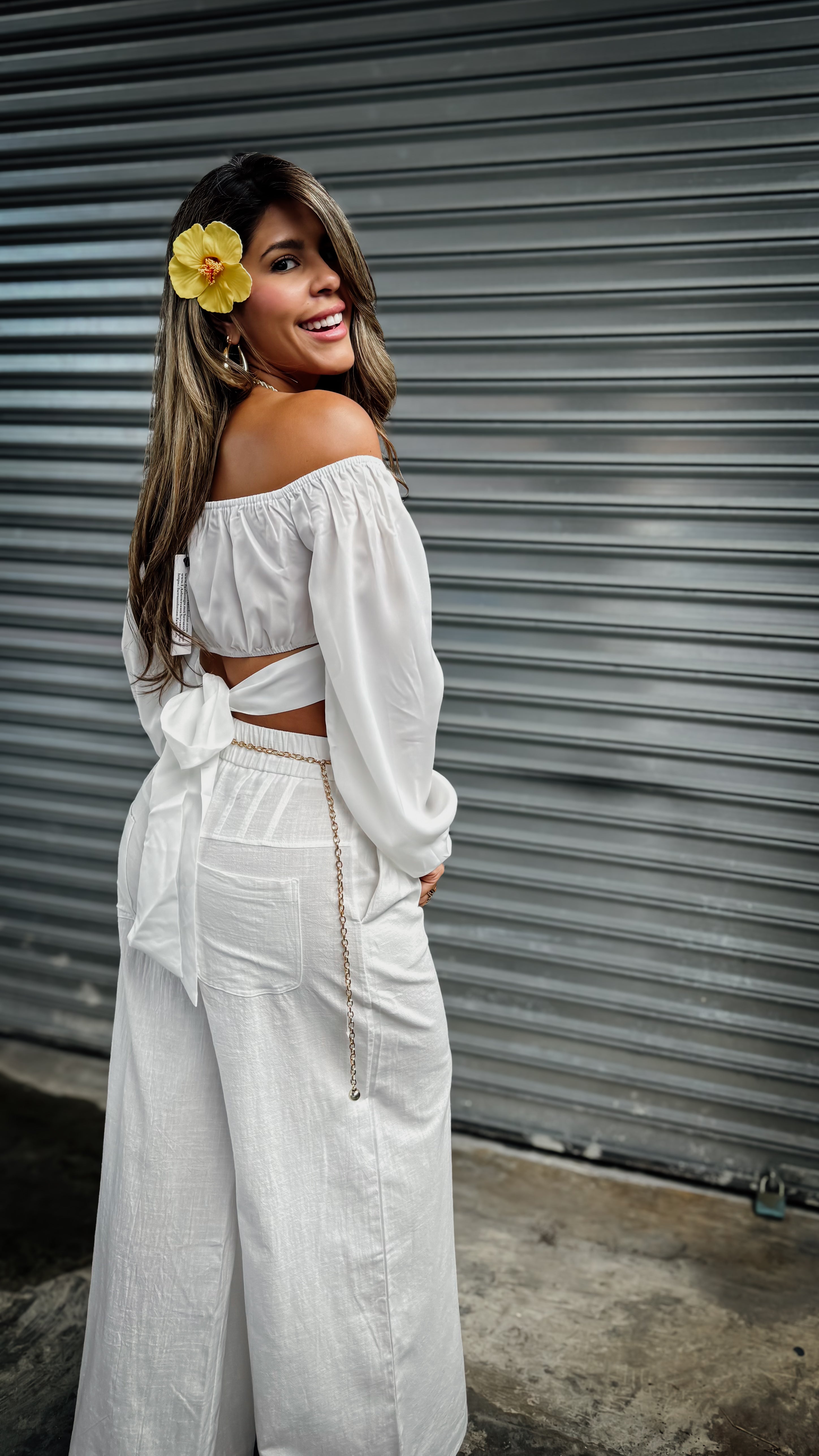 “LELOLAI” LINEN PANTS