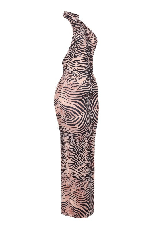 “ZYARA” HALTER BACKLESS MAXI DRESS