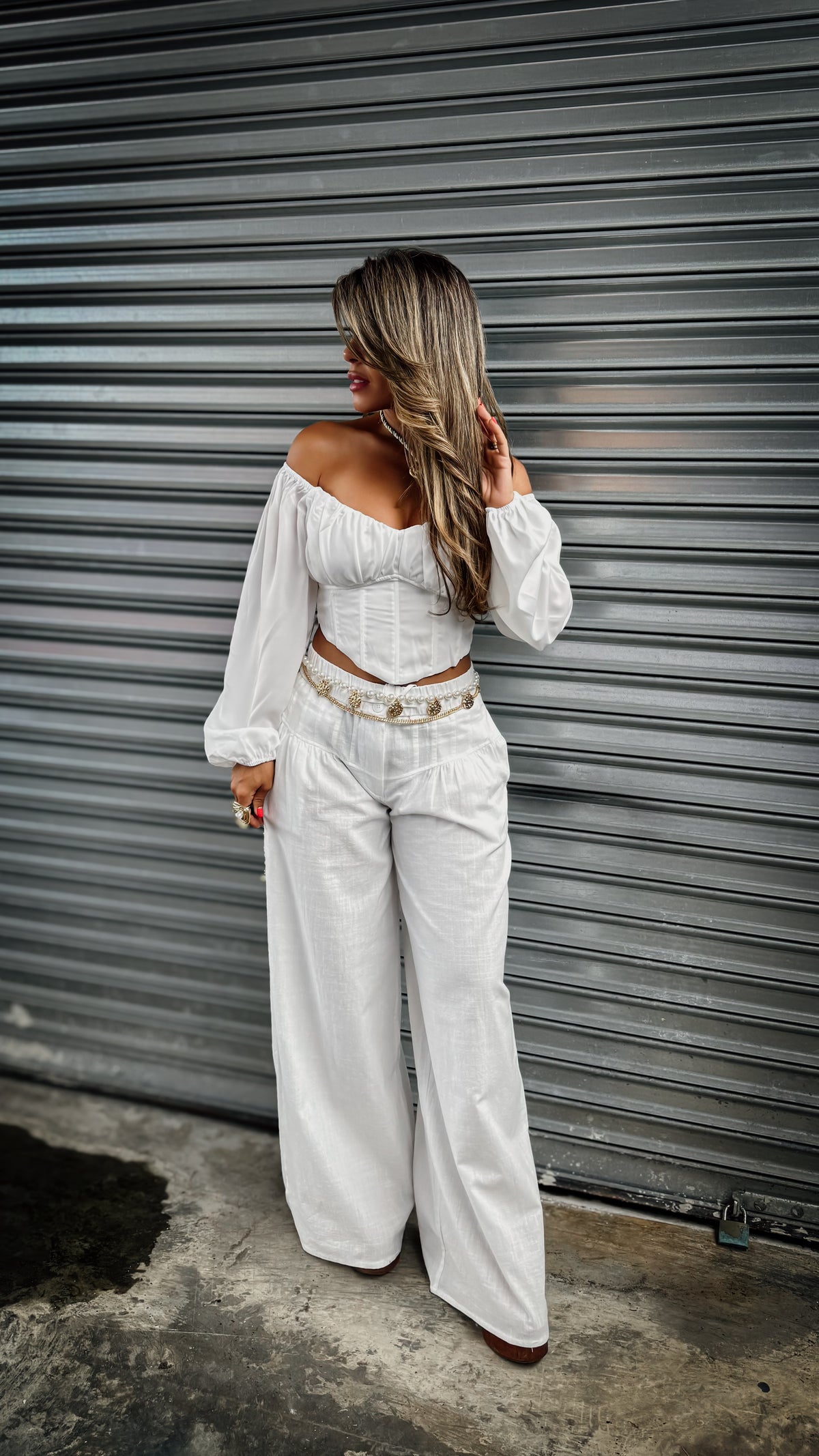 “LELOLAI” LINEN PANTS