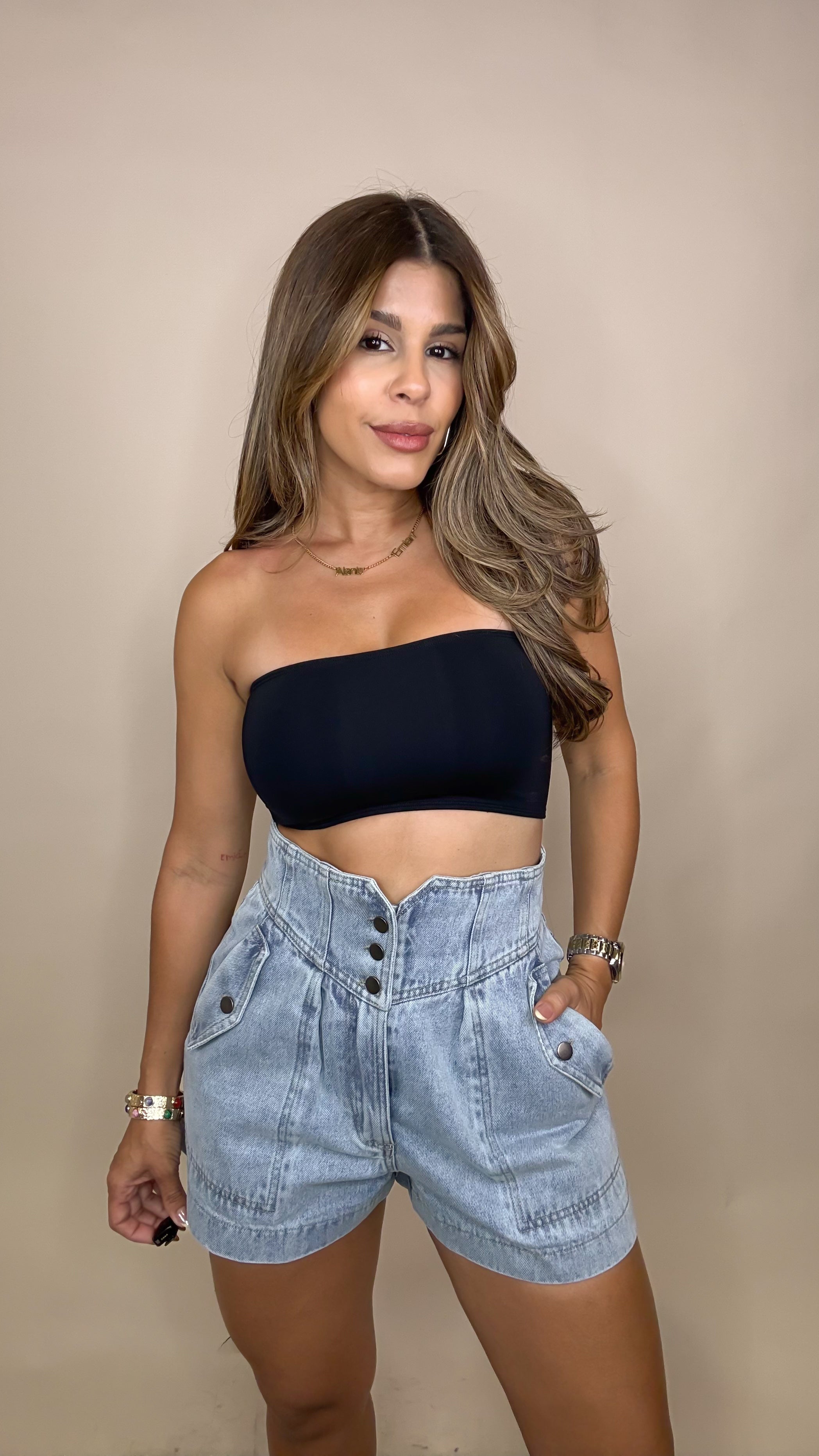 SEAMLESS STRAPLESS ONE-SIZE TOP