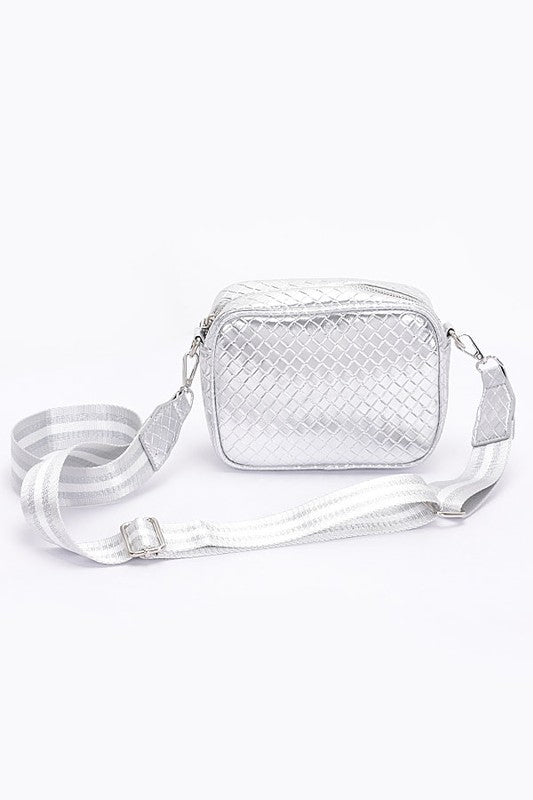 METALLIC CAMERA BAG