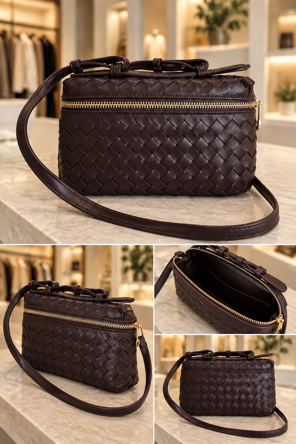 CROSSOVER BRAIDED BAG
