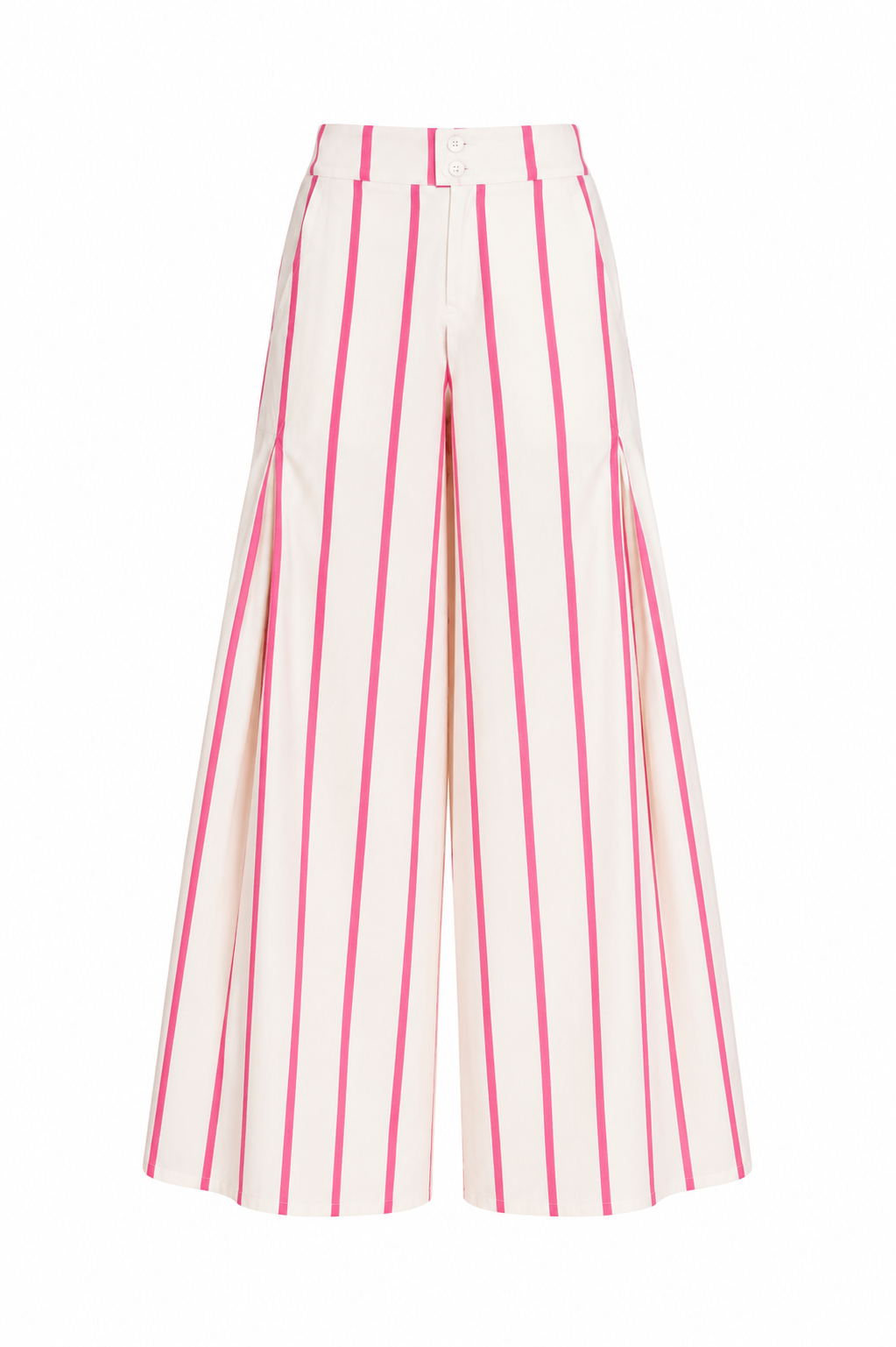 “TINA” STRIPED WIDE LEG PANTS