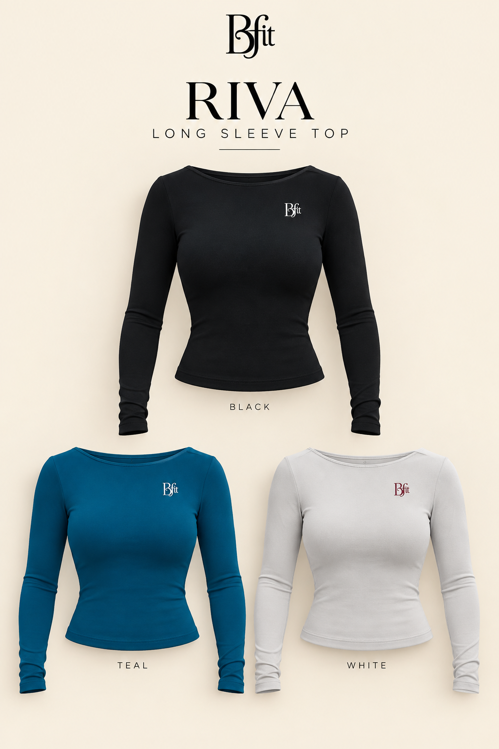 RIVA BFIT LONG SLEEVE TOP