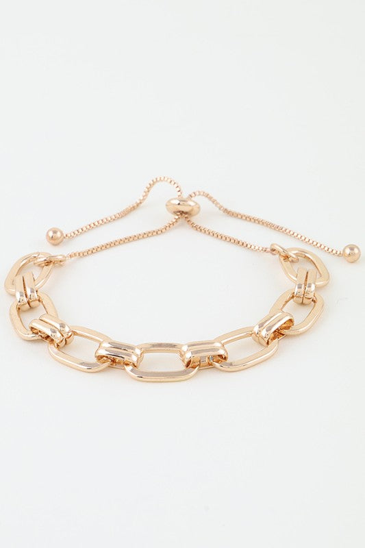 CHAIN LINK ADJUSTABLE BRACELET